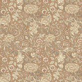 William Morris At Home Fabric, Flora And Foliage Double Bough, Terracotta